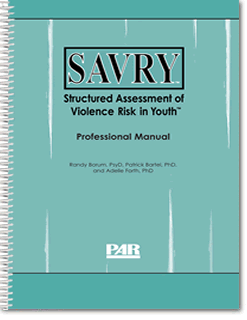 Photo of Structured Assessment of Violence Risk in Youth ™