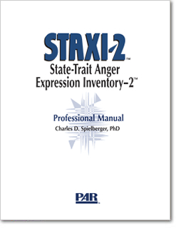 Photo of State-Trait Anger Expression Inventory 2 ™ | STAXI=2 | PAR